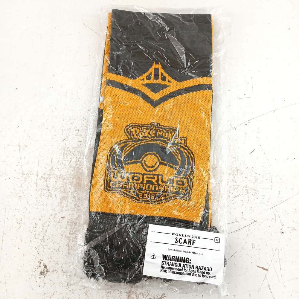 Pokémon World Championships 2016 Scarf Official Event Merch Sealed Collectible